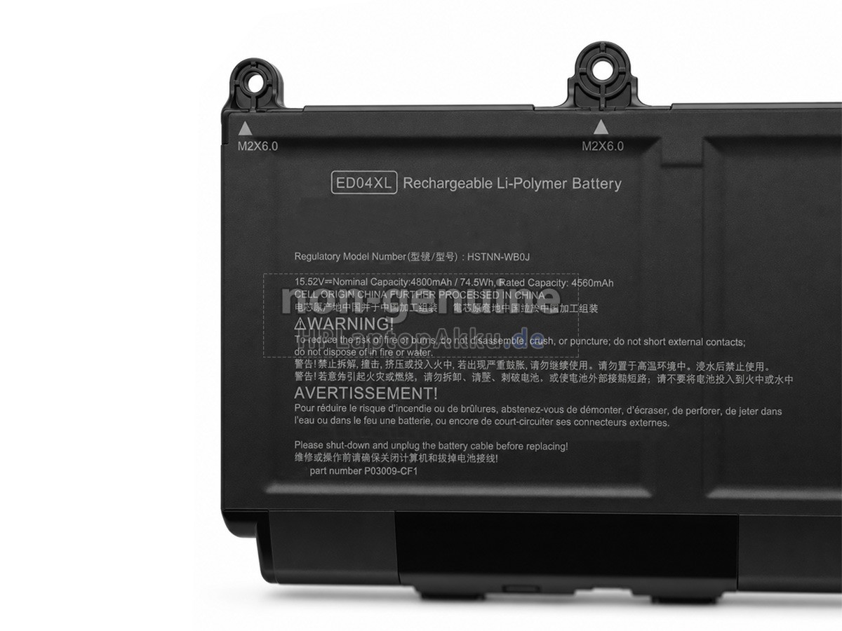 Ersatzakku für HP ZBook ULTRA 14 INCH G1A