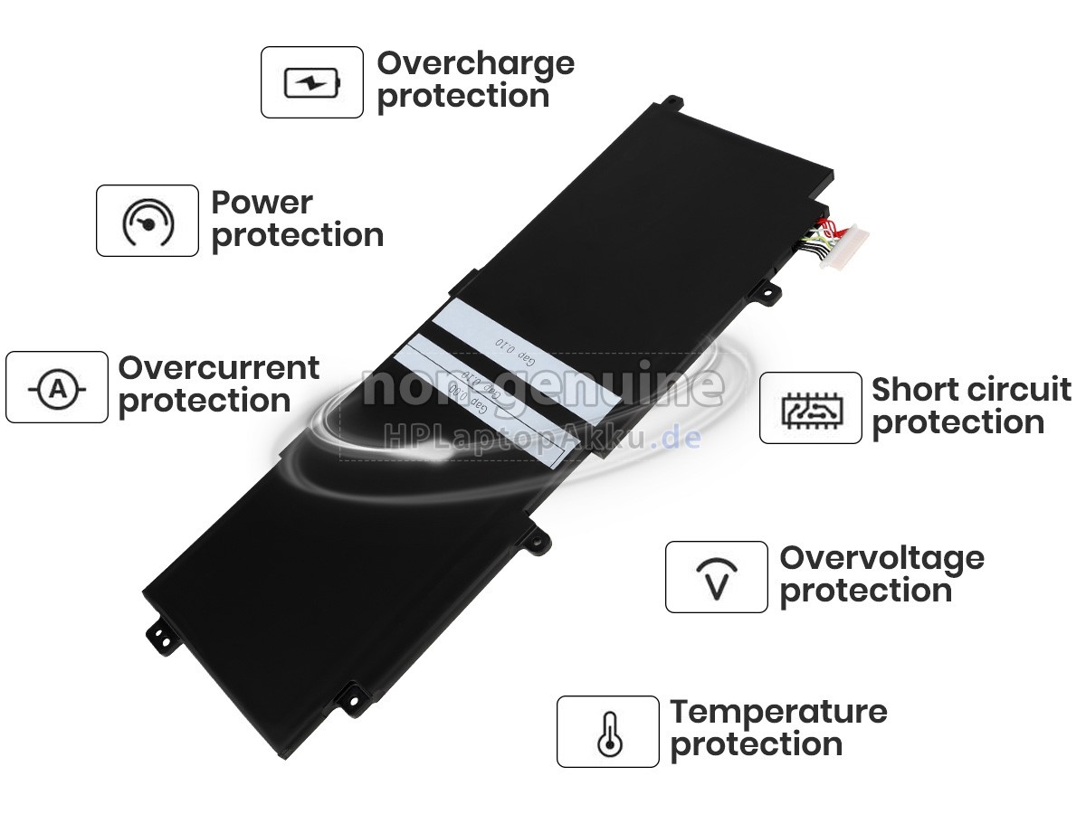 Ersatzakku für HP MR02047XL