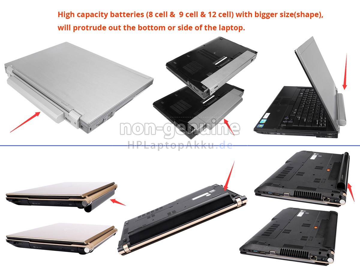 Ersatzakku für HP Compaq Business Notebook NC6320